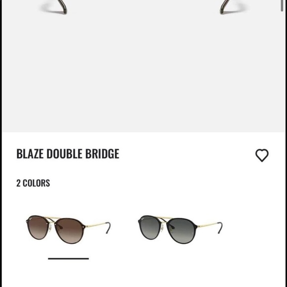 Blaze Double Bridge Raybans - Picture 5 of 9